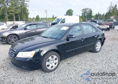 2009 Hyundai Sonata Gls из США, поврежденный, VIN 5NPET46C09H519412